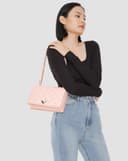 Túi xách nhỏ dập hiệu ứng princess diamond