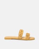 Dép bệt đan khoen trang trí