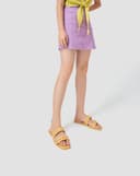 Dép bệt đan khoen trang trí