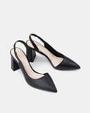 Giày Cao Gót Slingback Hở