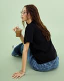 Áo thun form boxy in Photographie