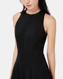 Đầm maxi cổ yếm form xòe