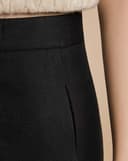 Quần tây dáng loe form mid-wide