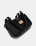 Túi Xách Nhỏ Phối Khoá Trang Trí