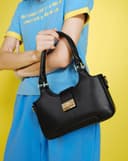 Túi Xách Nhỏ Phối Khoá Trang Trí