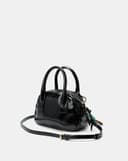 Túi Xách Nhỏ Form Bowling Phối Charm