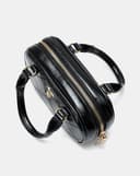 Túi Xách Nhỏ Bowling Top Handle Phối Khoá Trang Trí