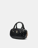 Túi Xách Nhỏ Bowling Top Handle Phối Khoá Trang Trí