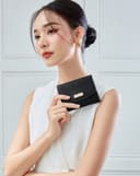 Ví Ngắn Khoá Logo Juno