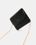 Ví Ngắn Nắp Gập Có Dây Đeo