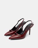 Giày Cao Gót Slingback Gót Nhọn