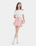 Chân Váy Mini Xếp Ly