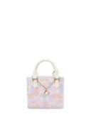 Túi form vuông dây xích trang trí