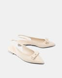 Giày Búp Bê Phối Nơ