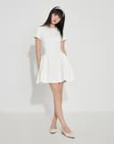 Giày Búp Bê Phối Nơ