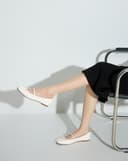 Giày Búp Bê Phối Nơ Trang Trí