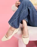 Giày Búp Bê Thắt Eo