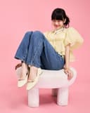 Giày Búp Bê Thắt Eo