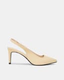 Giày Cao Gót Cao Gót Slingback Mũi Nhọn Gót Thanh