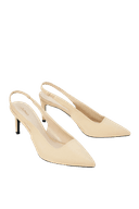 Giày Cao Gót Cao Gót Slingback Mũi Nhọn Gót Thanh