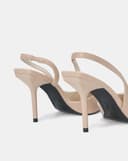 Giày Cao Gót Slingback Gót Thanh