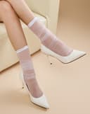 Giày Cao Gót Pump Gót Thanh Tối Giản