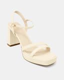 Giày Sandal Có Đúp Phối Quai Dây