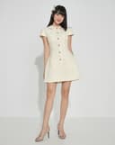 Giày Sandal Sandal Cao Gót Quai Đính Đá