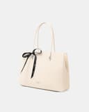 Túi Xách Lớn Tote Lớn Trang Trí Nơ Ruy Băng