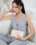 Ví Dây Kéo Khoá Trang Trí