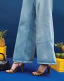 Giày Sandal Sandal Quai Mảnh Xoắn