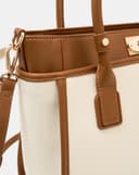 Túi Xách Lớn Tote Trang Trí Khoá