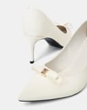 Giày Cao Gót Pump Trang Trí Nơ Cách Điệu