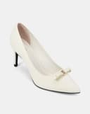 Giày Cao Gót Pump Trang Trí Nơ Cách Điệu