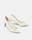 Giày Cao Gót Pump Trang Trí Nơ Cách Điệu