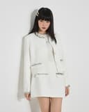 Áo khoác trang trí dây sequin