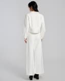 Quần dài denim ống rộng