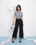 Quần dài lật gấu