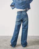 Quần dài jean ống suông