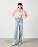 Quần dài jean ống suông