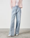 Quần dài jean ống suông