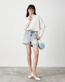 Quần short Jean Form A